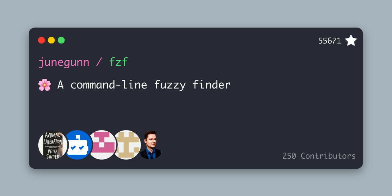 fzf cli tool