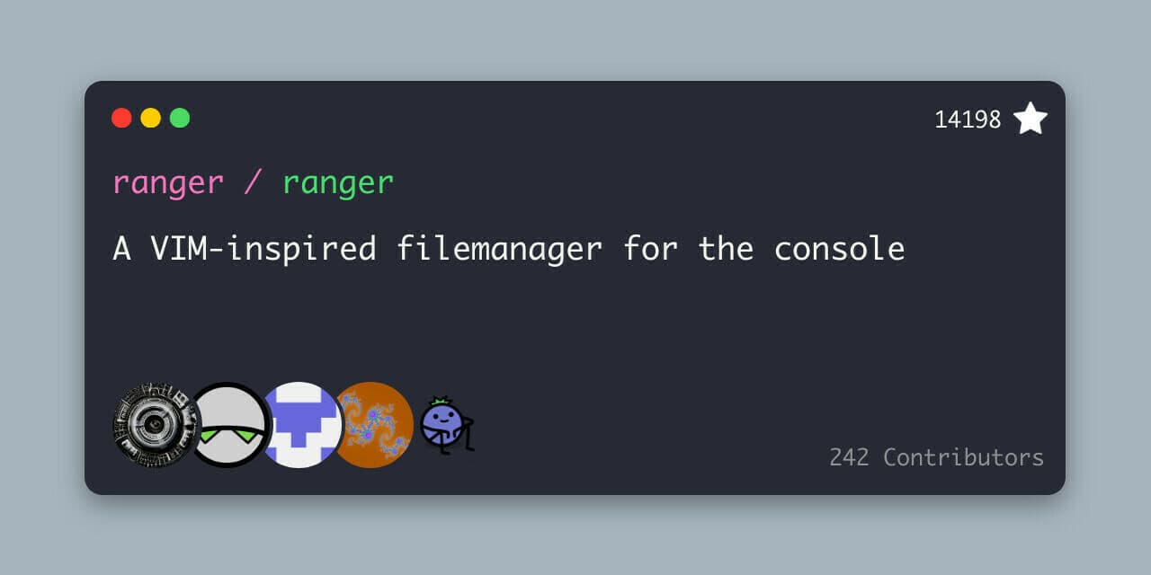 ranger cli file manager